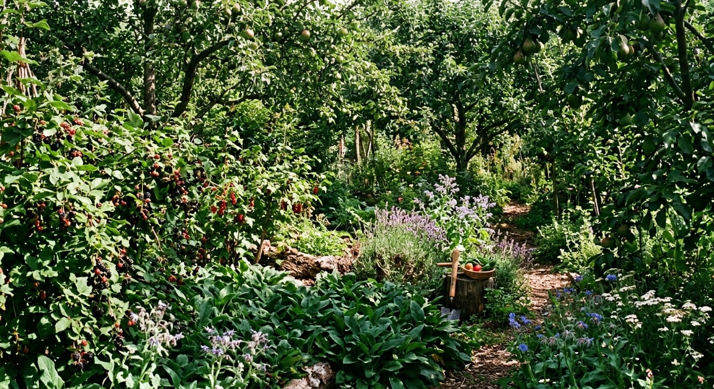 Multi-Tier Perennial Food Forest